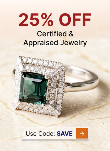 certified and appraised jewelry
