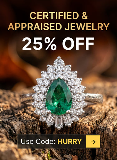 certified and appraised jewelry