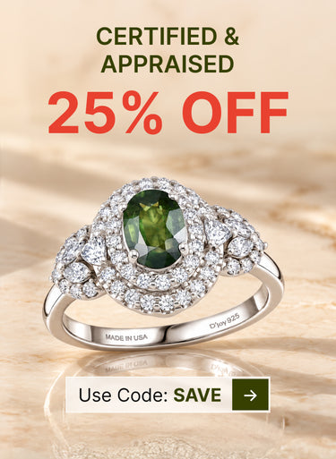 certified and appraised jewelry
