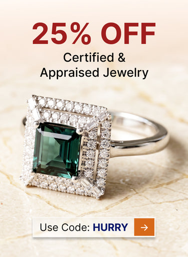certified and appraised jewelry