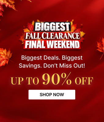 THE BIGGEST FALL CLEARANCE