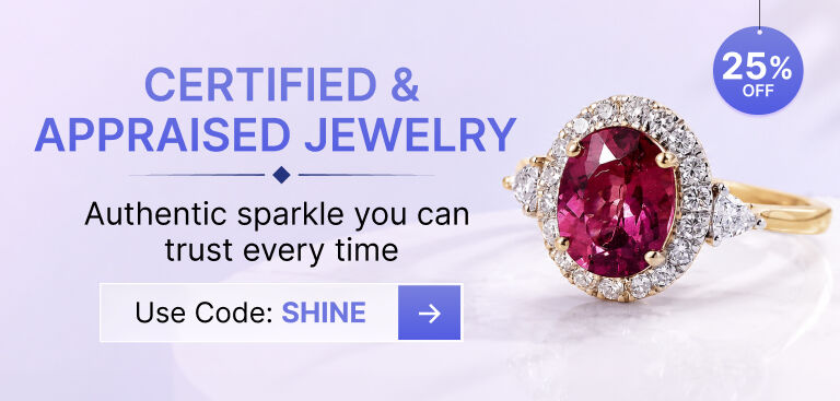 CERTIFIED & APPRAISED JEWELRY