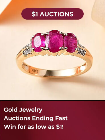 Gold Jewelry $1 AUCTIONS