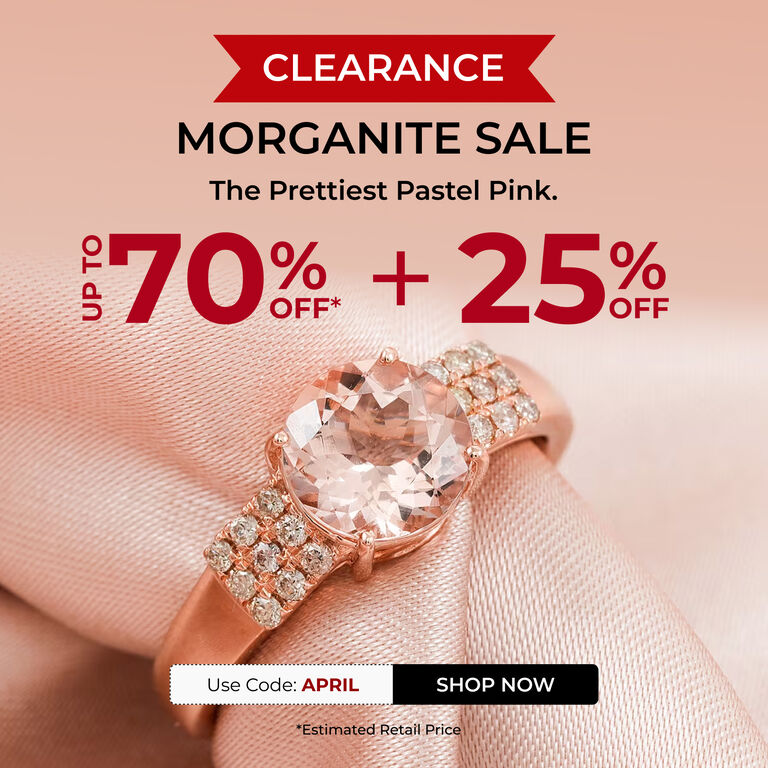 Clearance Morganite Sale