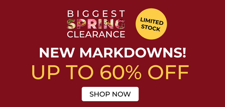 Biggest Spring Clearance