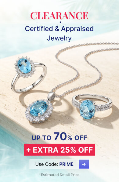 Clearance Certified And Appraised Jewelry
