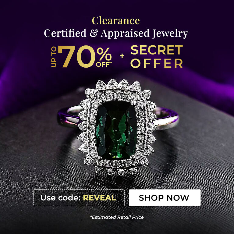 Clearance Certified And Appraised Jewelry