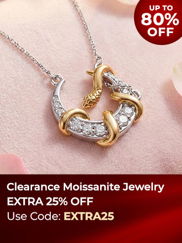 Clearance Moissanite Jewelry
