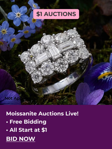 Moissanite Auctions Live!