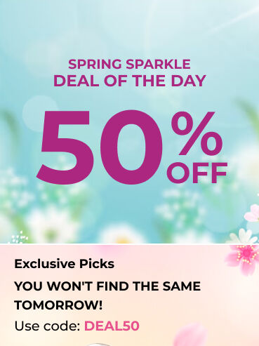 Spring Sparkle Deal of the Day