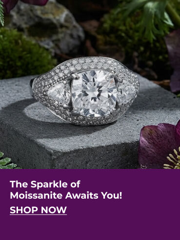 The Sparkle of Moissanite Awaits You!