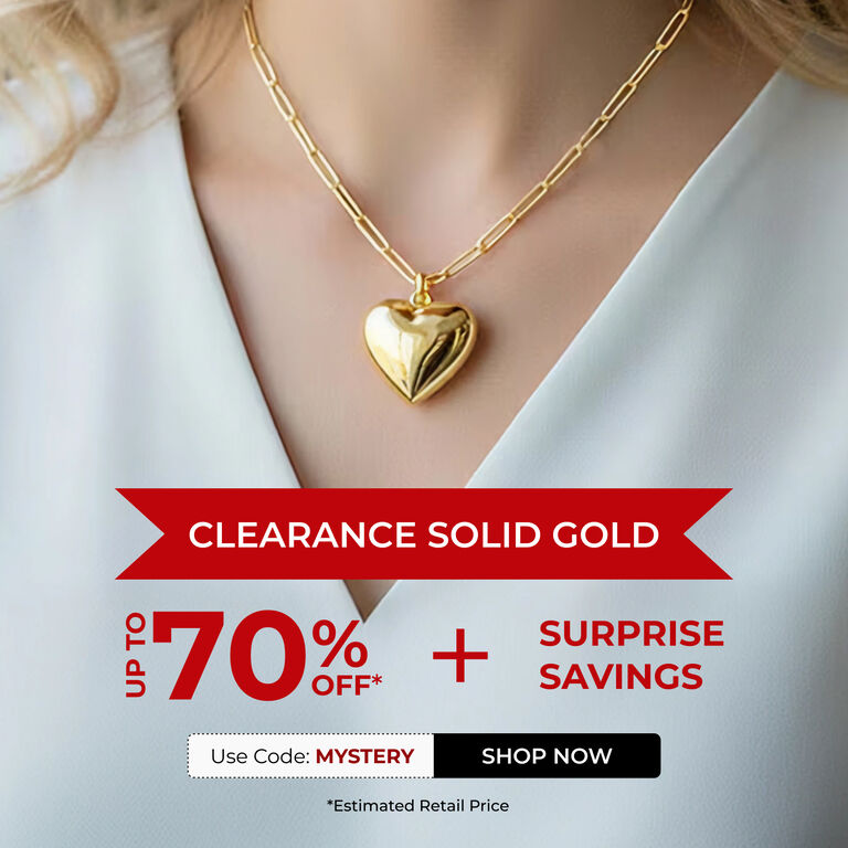 Clearance Solid Gold