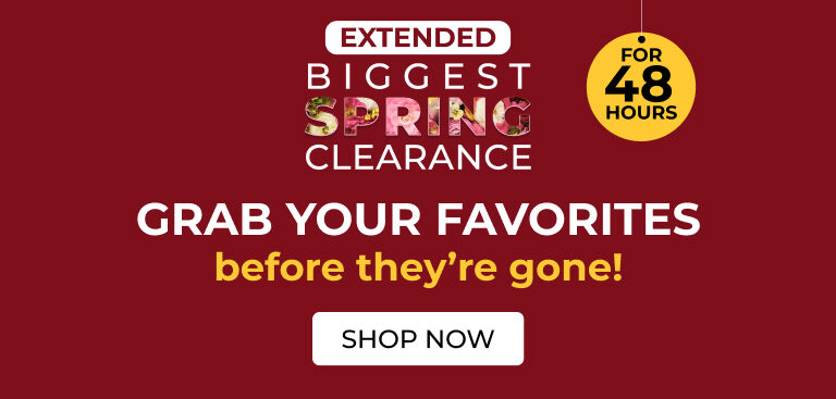 Biggest Spring Clearance