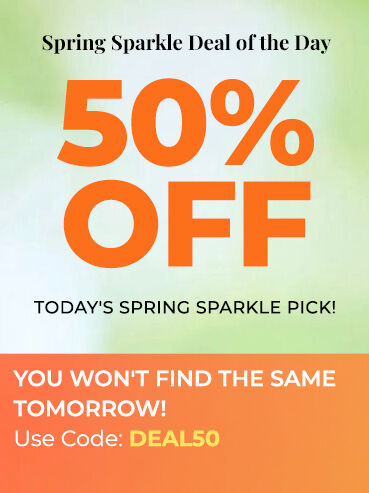 Spring Sparkle Deal of the Day