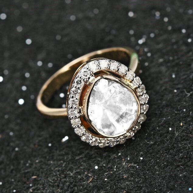 Polki diamonds Ring