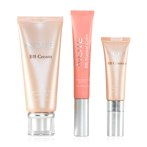 NOTE Natural Beauty Set-BB Concealer, Lip Corrector, and BB Cream