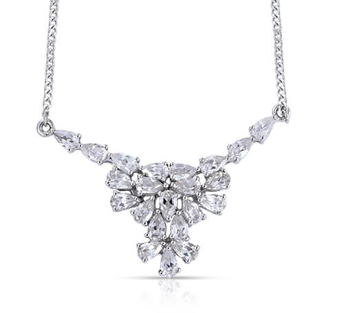 Shop Natural White Zircon Necklaces & Pendants.